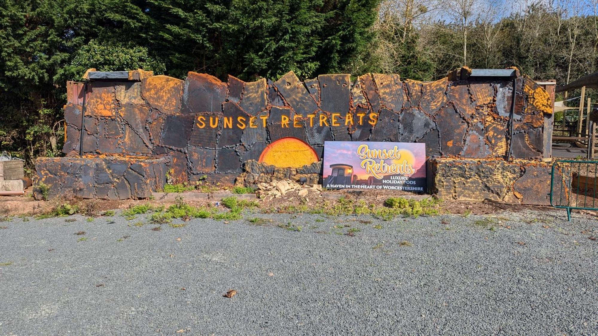 Sunset Retreats Safari Tent Ombersley エクステリア 写真